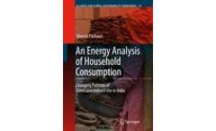 An Energy Analysis of Household Consumption