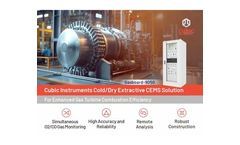 Cubic Instruments Real-Time Multi-Gas Solution for Enhanced Gas Turbine Combustion Efficiency